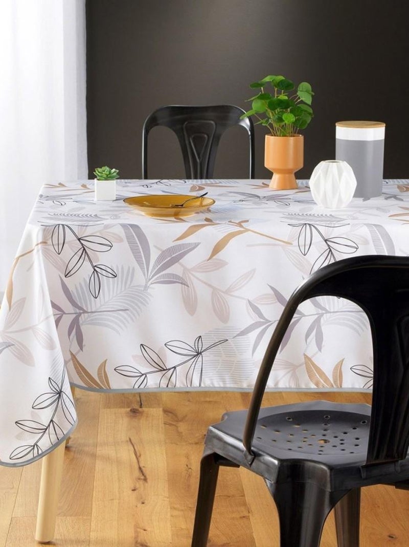 Nappe rectangulaire 150x240 cm Miraline Blanc - Kiabi