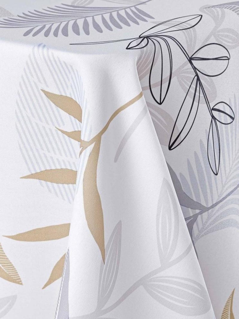 Nappe rectangulaire 150x240 cm Miraline Blanc - Kiabi