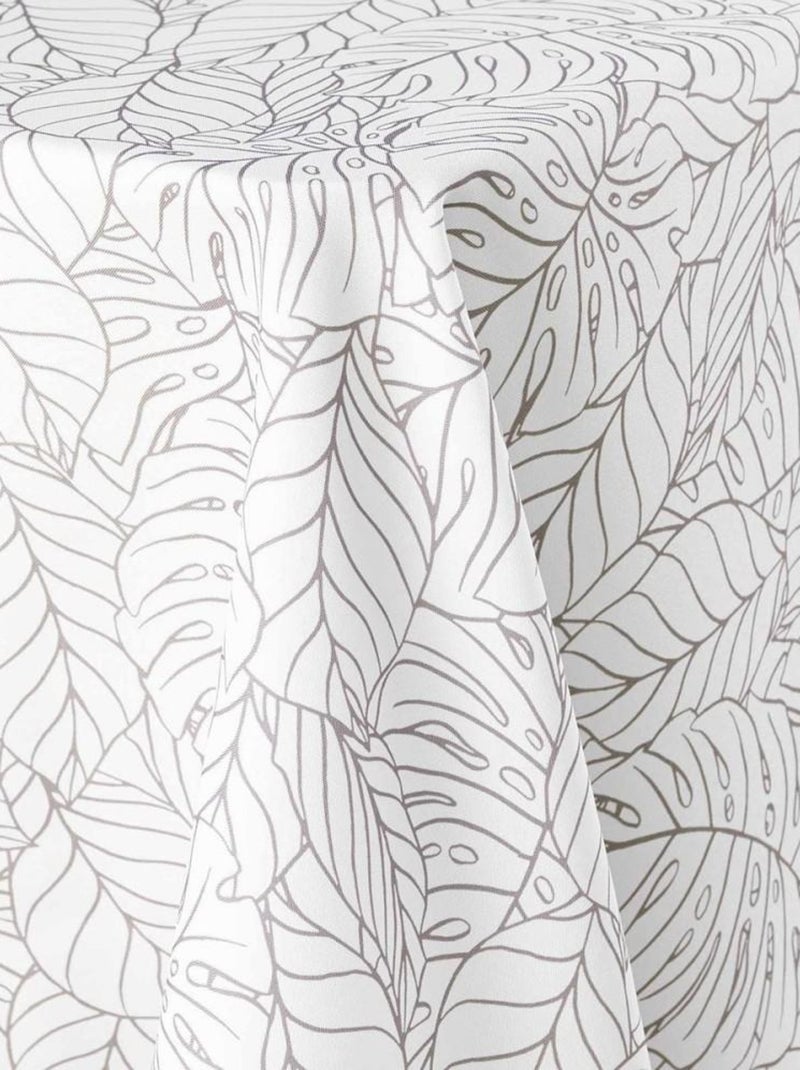 Nappe rectangulaire 150x240 cm Solea Blanc - Kiabi