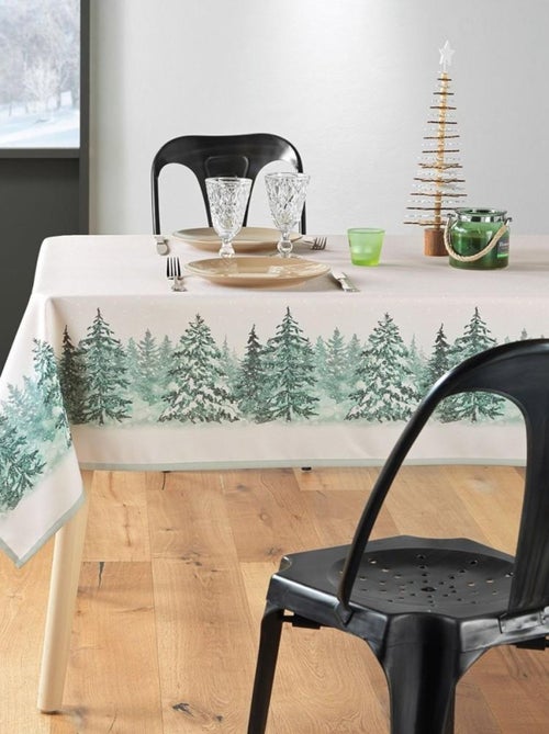 Nappe rectangulaire 150x300 cm Christmas - Kiabi