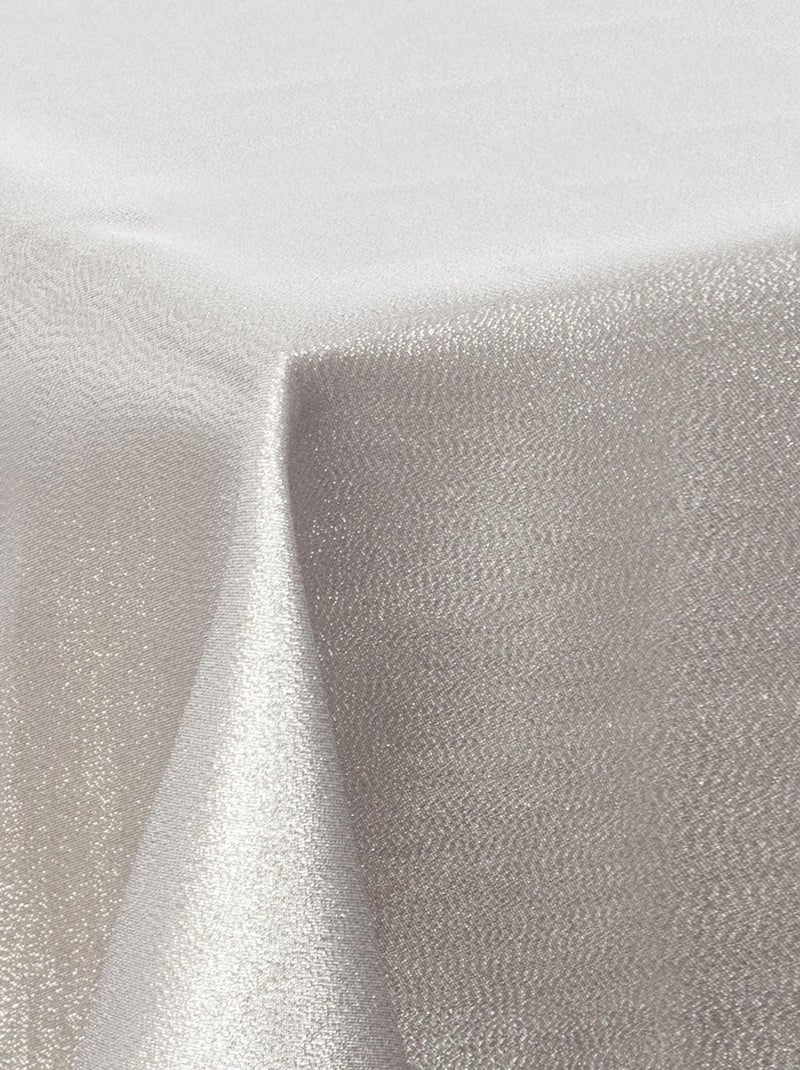 Nappe rectangulaire à paillettes Blanc - Kiabi