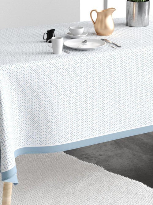 Nappe rectangulaire anti tache en Coton - Barba Glace - Kiabi