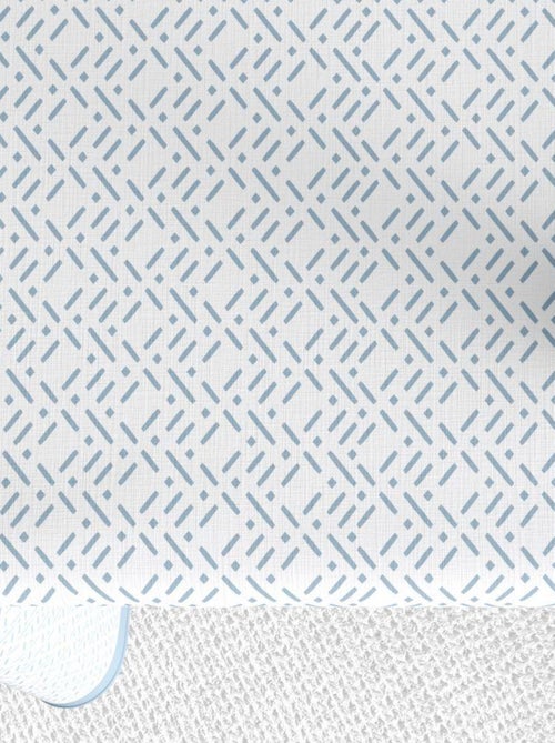 Nappe rectangulaire anti tache en Coton - Barba Glace - Kiabi