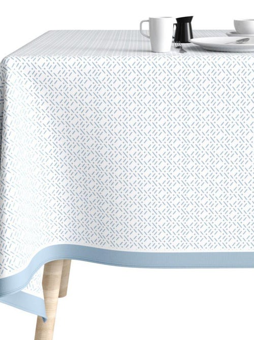 Nappe rectangulaire anti tache en Coton - Barba Glace - Kiabi