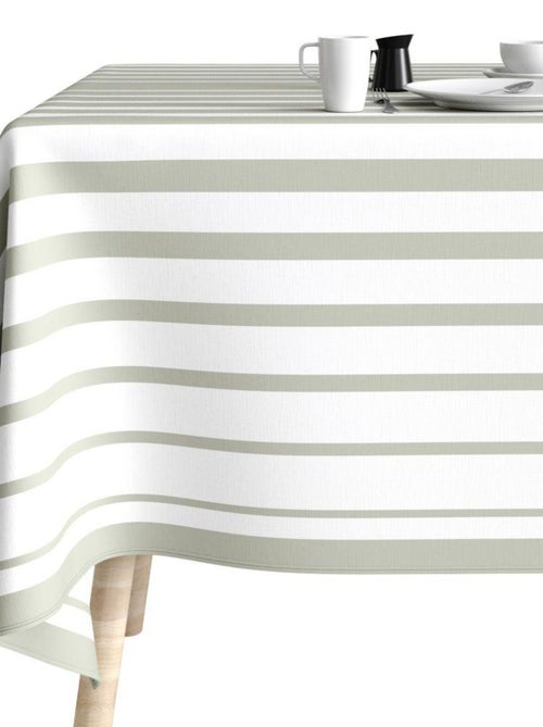 Nappe rectangulaire anti tache en Coton - Levan Diamant - Kiabi