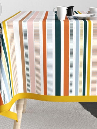 Nappe rectangulaire anti tache en Coton - Linea