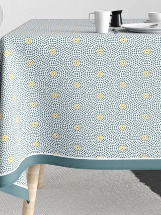 Nappe rectangulaire anti tache en Coton - Patio Eau