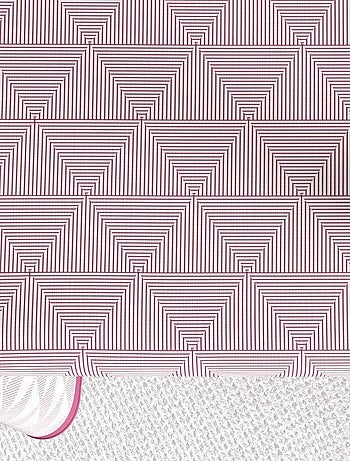 Nappe rectangulaire anti tache en Coton - Pira Rose