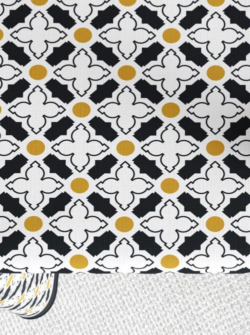 Nappe rectangulaire anti tache en Coton - Porta - Kiabi