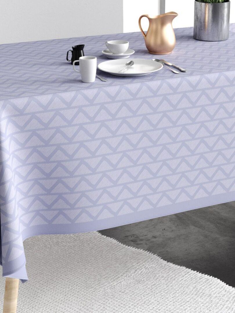 PLULON Lot De 2 Nappes De Table Rectangulaires En Plastique Violet 137 X 274 Cm Pour Mariage, Fête D'anniversaire, Décoration De Table
