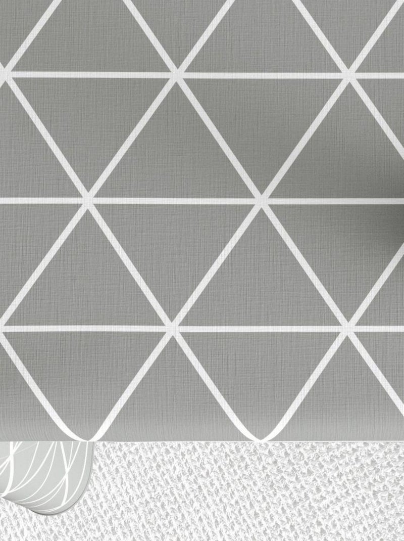 Nappe rectangulaire anti tache en Coton - Trina Gris - Kiabi