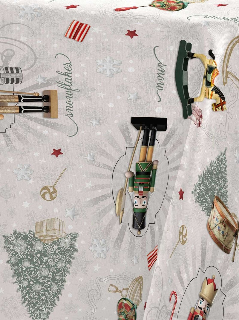 Nappe rectangulaire antitache Casse-noisette Multicolore - Kiabi