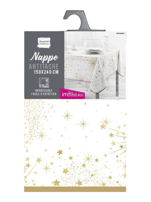Nappe rectangulaire antitache et infroissable - Kiabi