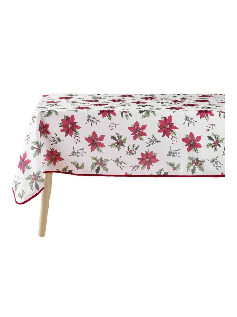 Nappe rectangulaire antitache et infroissable Blanc - Kiabi