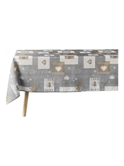 Nappe rectangulaire antitache et infroissable CŒURS - Kiabi