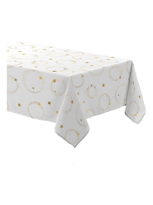 Nappe rectangulaire antitache et infroissable Etoiles scintillantes - Kiabi