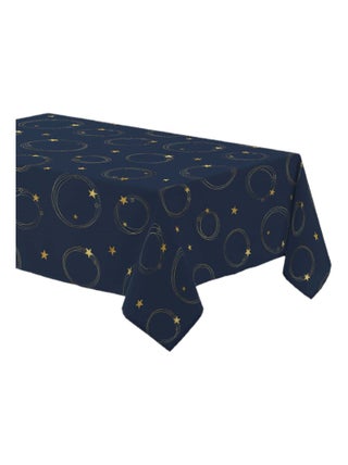 Nappe rectangulaire antitache et infroissable Etoiles scintillantes