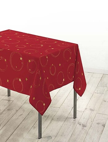Nappe rectangulaire antitache et infroissable Etoiles scintillantes