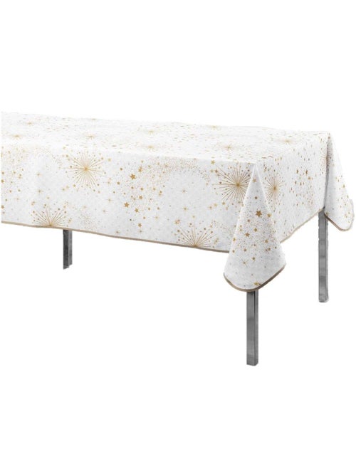 Nappe rectangulaire antitache et infroissable ILLUMINATION - Kiabi Nappe rectangulaire antitache et infroissable ILLUMINATION - Kiabi