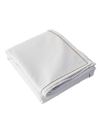 Nappe rectangulaire avec bordure jute LINA