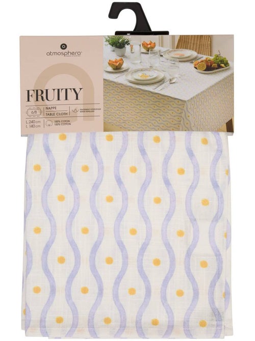 Nappe rectangulaire coton FRUITY - Kiabi