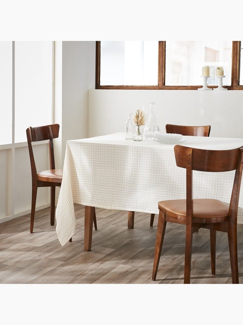 Nappe rectangulaire – Double gaze de coton-  Carreaux Vichy - Vickie - Kiabi
