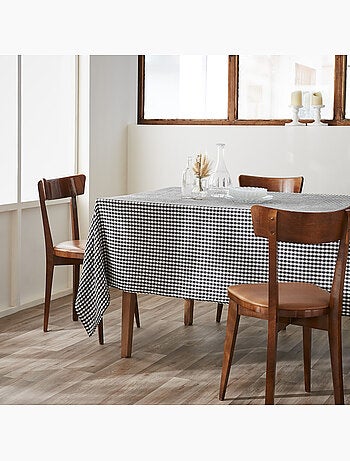Nappe rectangulaire – Double gaze de coton- Carreaux Vichy - Vickie
