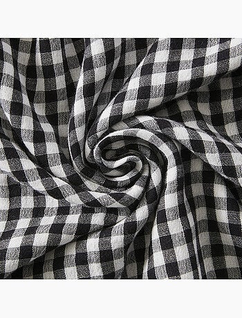 Nappe rectangulaire – Double gaze de coton- Carreaux Vichy - Vickie