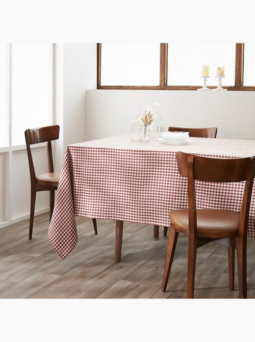 Nappe rectangulaire – Double gaze de coton- Carreaux Vichy - Vickie - Kiabi Nappe rectangulaire – Double gaze de coton- Carreaux Vichy - Vickie - Kiabi