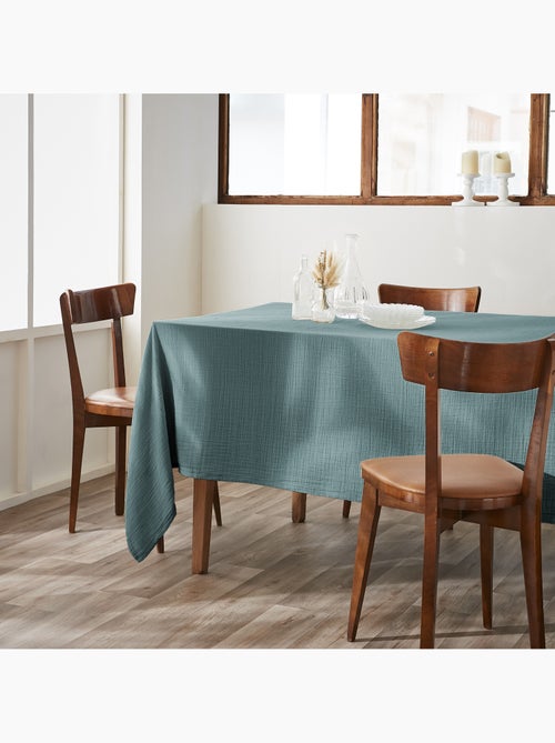 Nappe rectangulaire – Double gaze de coton – Gaïa - Kiabi Nappe rectangulaire – Double gaze de coton – Gaïa - Kiabi