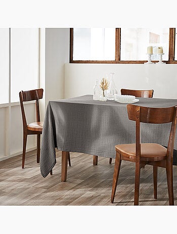 Nappe rectangulaire – Double gaze de coton – Gaïa Minuit
