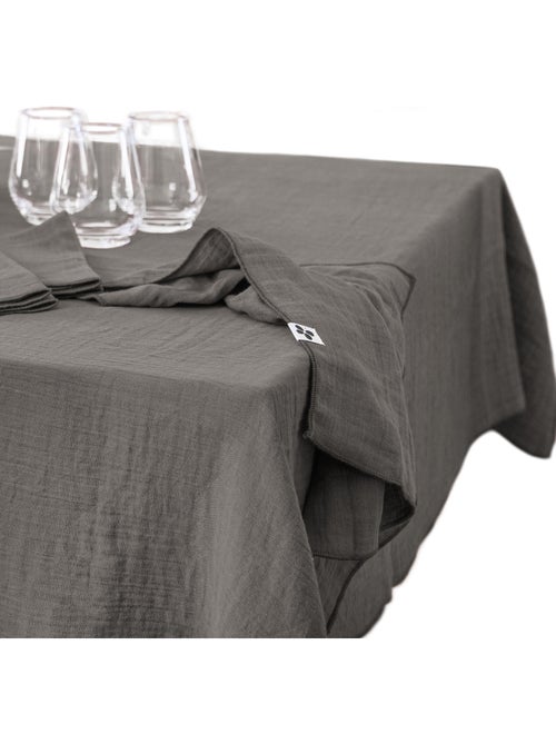 Nappe rectangulaire – Double gaze de coton – Gaïa - Kiabi Nappe rectangulaire – Double gaze de coton – Gaïa - Kiabi