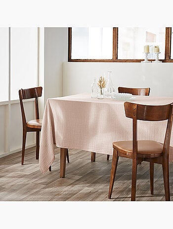 Nappe rectangulaire – Double gaze de coton – Gaïa Minuit