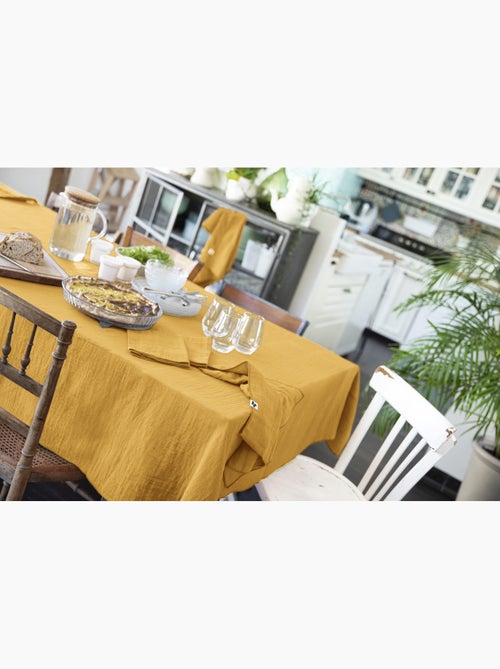 Nappe rectangulaire – double gaze de coton – gaïa - Kiabi Nappe rectangulaire – double gaze de coton – gaïa - Kiabi