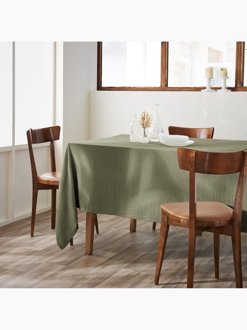 Nappe rectangulaire – double gaze de coton – gaïa - Kiabi Nappe rectangulaire – double gaze de coton – gaïa - Kiabi