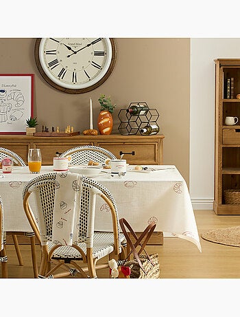 Nappe rectangulaire en coton fra