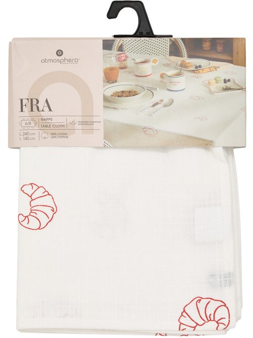 Nappe rectangulaire en coton fra - Kiabi Nappe rectangulaire en coton fra - Kiabi