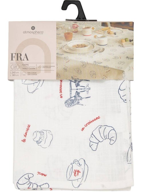 Nappe rectangulaire en coton FRA - Kiabi Nappe rectangulaire en coton FRA - Kiabi