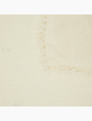 Nappe rectangulaire en coton gaufré