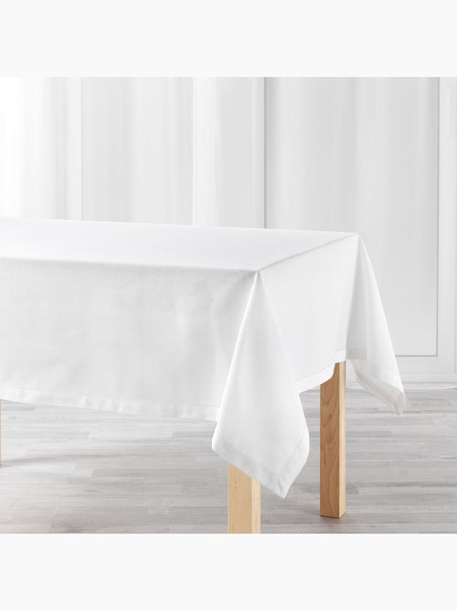 Nappe rectangulaire en coton uni - Kiabi
