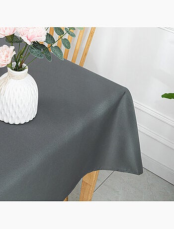 Nappe rectangulaire enduite et anti tache