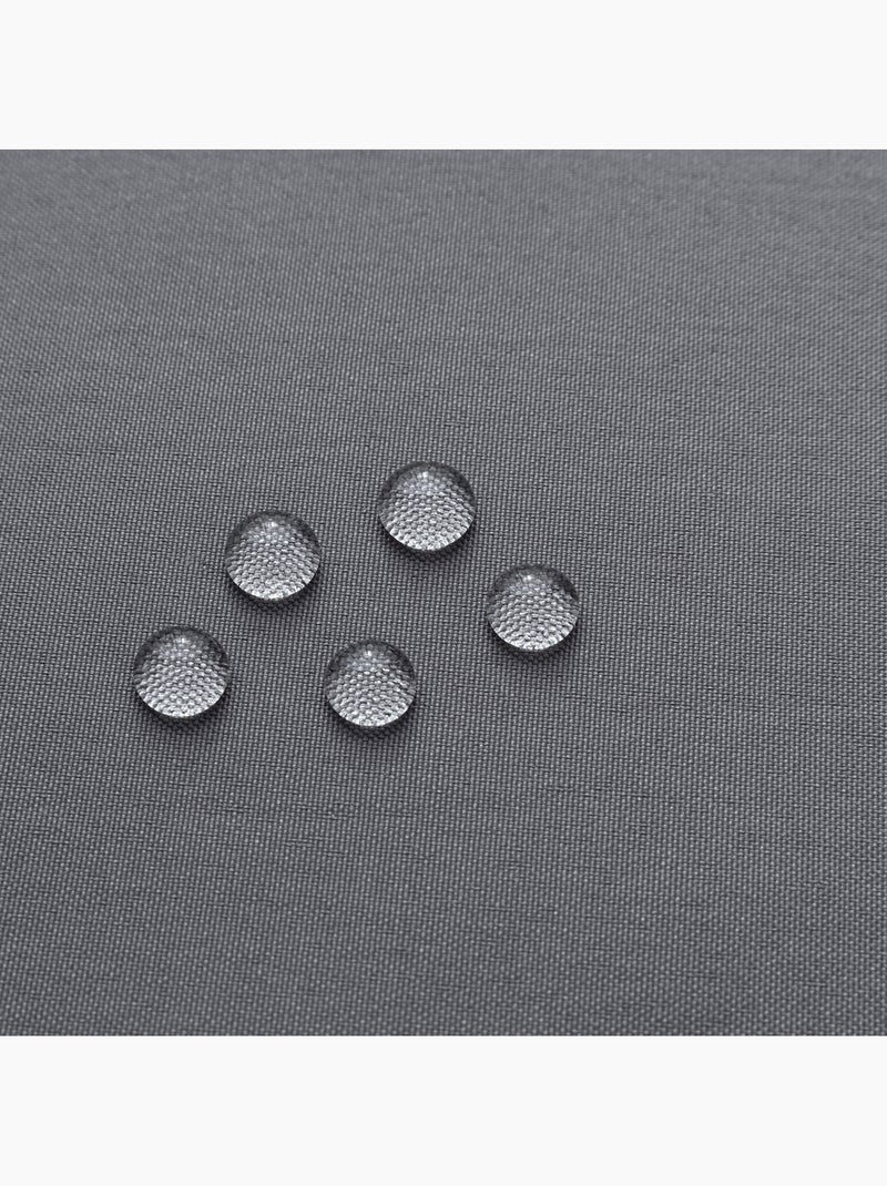 Nappe rectangulaire enduite et anti tache Gris clair - Kiabi