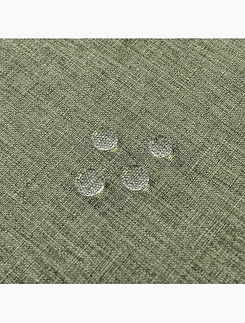 Nappe rectangulaire enduite et anti tache