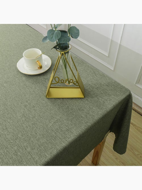 Nappe rectangulaire enduite et anti tache - Kiabi Nappe rectangulaire enduite et anti tache - Kiabi