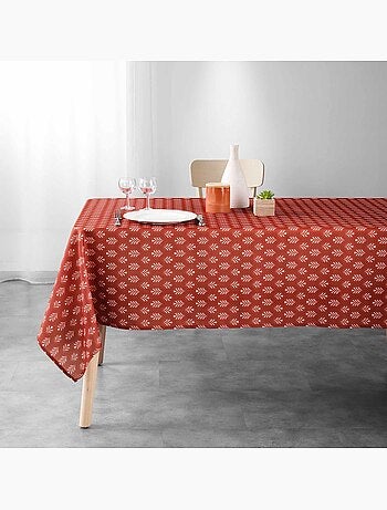 Nappe rectangulaire esprit nature
