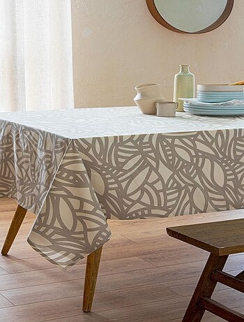 Nappe rectangulaire imprimée graphique
