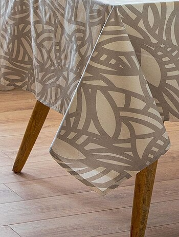 Nappe rectangulaire imprimée graphique