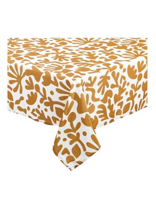 Nappe rectangulaire imprimée motif abstrait 140 x 240 cm