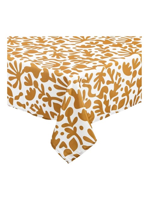 Nappe rectangulaire imprimée motif abstrait 140 x 240 cm - Kiabi