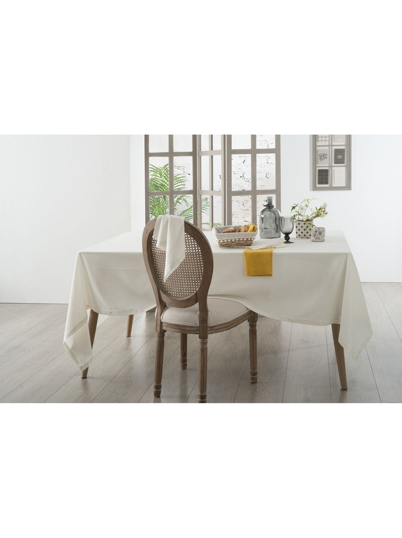 Nappe rectangulaire Jane en coton Blanc - Kiabi